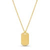 Thumbnail Image 0 of Engravable Dog Tag Pendant in 14K Gold
