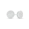 Thumbnail Image 1 of 1/4 CT. T.W. Multi-Diamond Stud Earrings 10K White Gold