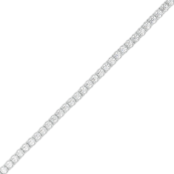 Men's 7 CT. T.w. Certified Lab-Grown Diamond Tennis Bracelet in 14K White Gold - 8.47"