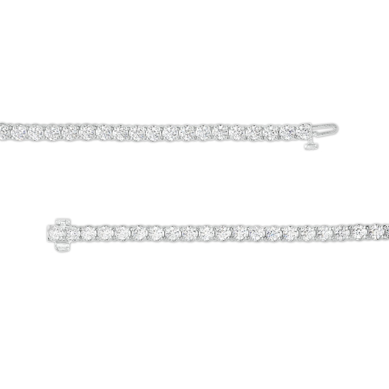 Men's 7 CT. T.W. Certified Lab-Created Diamond Tennis Bracelet in 14K White Gold - 8.47"