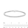 Thumbnail Image 2 of Men's 7 CT. T.W. Certified Lab-Created Diamond Tennis Bracelet in 14K White Gold - 8.47"