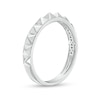 Thumbnail Image 2 of 4.0mm Pyramid Studded Band in 10K White Gold
