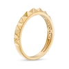 Thumbnail Image 2 of 4.0mm Pyramid Studded Band in 10K Gold