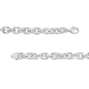 Thumbnail Image 3 of Vera Wang Men 7/8 CT. T.W. Black Diamond Outline ID Bracelet in Sterling Silver - 8.5"