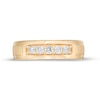 Thumbnail Image 3 of Vera Wang Love Collection Men's 3/8 CT. T.W. Diamond Five Stone Wedding Band in 14K Gold