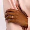 Thumbnail Image 2 of 1/15 CT. T.W. Diamond Art Deco Anniversary Band in 10K Rose Gold