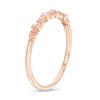 Thumbnail Image 3 of 1/15 CT. T.W. Diamond Art Deco Anniversary Band in 10K Rose Gold