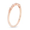 Thumbnail Image 2 of 1/15 CT. T.W. Diamond Art Deco Anniversary Band in 10K Rose Gold