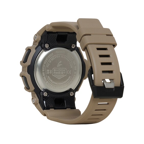 Men's Casio G-Shock Move Light Brown Resin Strap Watch with Black Dial (Model:GBA900UU-5A)