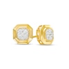 Thumbnail Image 1 of 1/3 CT. T.W. Multi-Diamond Octagonal Frame Stud Earrings in 10K Gold