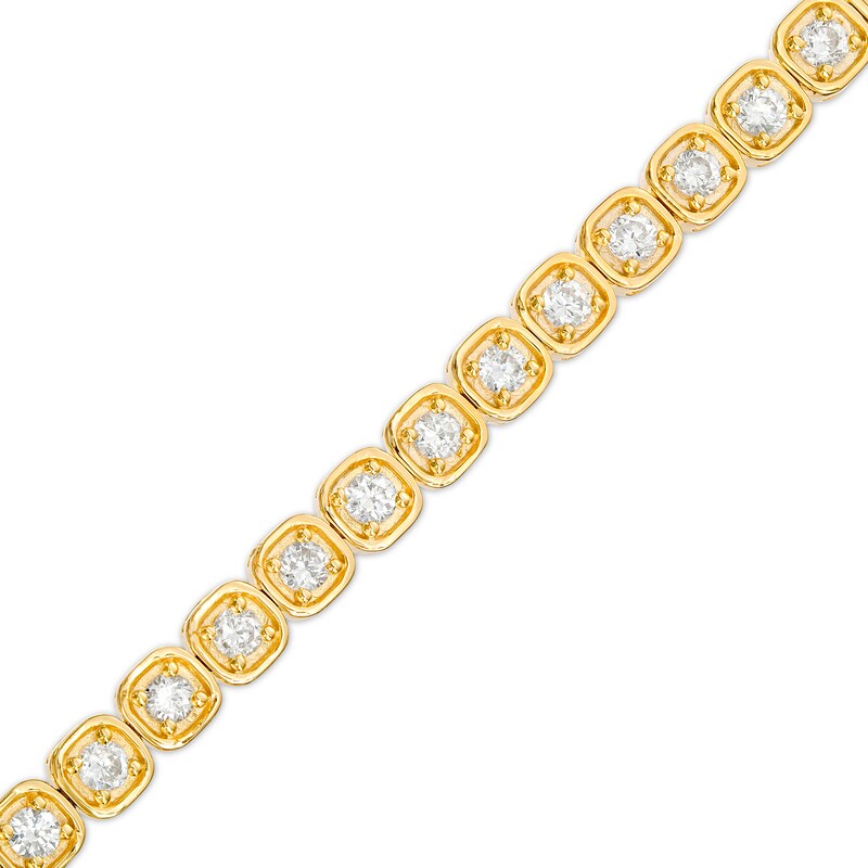 2 CT. T.W. Diamond Tennis Bracelet in 10K Gold