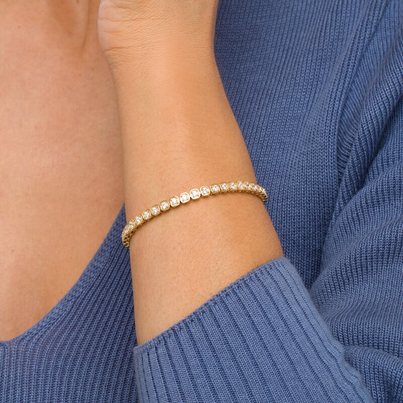 2 CT. T.W. Diamond Tennis Bracelet in 10K Gold