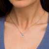 Thumbnail Image 2 of 1/15 CT. T.W. Diamond Mermaid Pendant in Sterling Silver