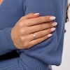 Thumbnail Image 2 of 1/6 CT. T.W. Heart-Shaped Multi-Diamond Vintage-Style Promise Ring in 10K White Gold