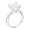 Thumbnail Image 3 of TRUE Lab-Grown Diamonds by Vera Wang Love 4-1/2 CT. T.W. Princess-Cut Engagement Ring in 14K White Gold (F/VS2)
