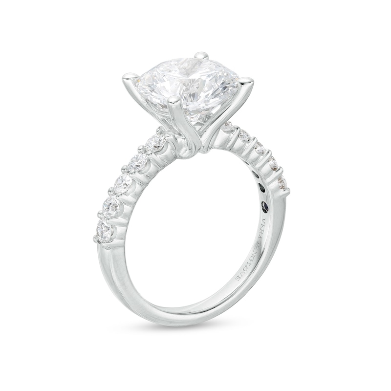 Main Image 3 of TRUE Lab-Grown Diamonds by Vera Wang Love 4-1/2 CT. T.W. Engagement Ring in 14K White Gold (F/VS2)