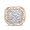 Thumbnail Image 1 of 3 CT. T.W. Octagonal Multi-Diamond Octagonal Frame Ring in 10K Gold