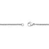 Thumbnail Image 4 of Men's Blue Diamond Accent Rope Inlay Cross Pendant in Stainless Steel and Blue IP - 24"