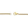Thumbnail Image 3 of Men's Triple Layer Cross Pendant in Stainless Steel with Black and Gold-Tone IP - 24"