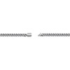 Thumbnail Image 4 of Men's 6.0mm Double Foxtail Chain Bracelet in Stainless Steel and Blue IP - 9"