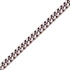 Thumbnail Image 2 of 12.0mm Chunky Curb Chain Bracelet in Stainless Steel and Red IP - 9"
