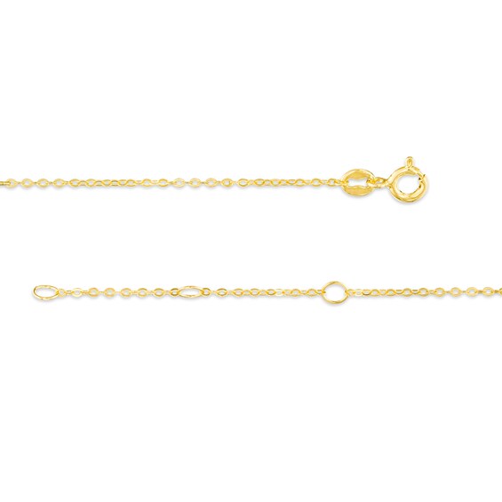 Amethyst Crown Chakra Symbol Bracelet in Sterling Silver with 18K Gold Plate – 7.75"