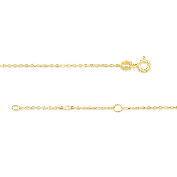 Iolite Third Eye Chakra Symbol Bracelet in Sterling Silver with 18K Gold Plate – 7.75"