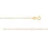 Thumbnail Image 3 of Citrine Solar Plexus Chakra Symbol Bracelet in Sterling Silver with 18K Gold Plate – 7.75"