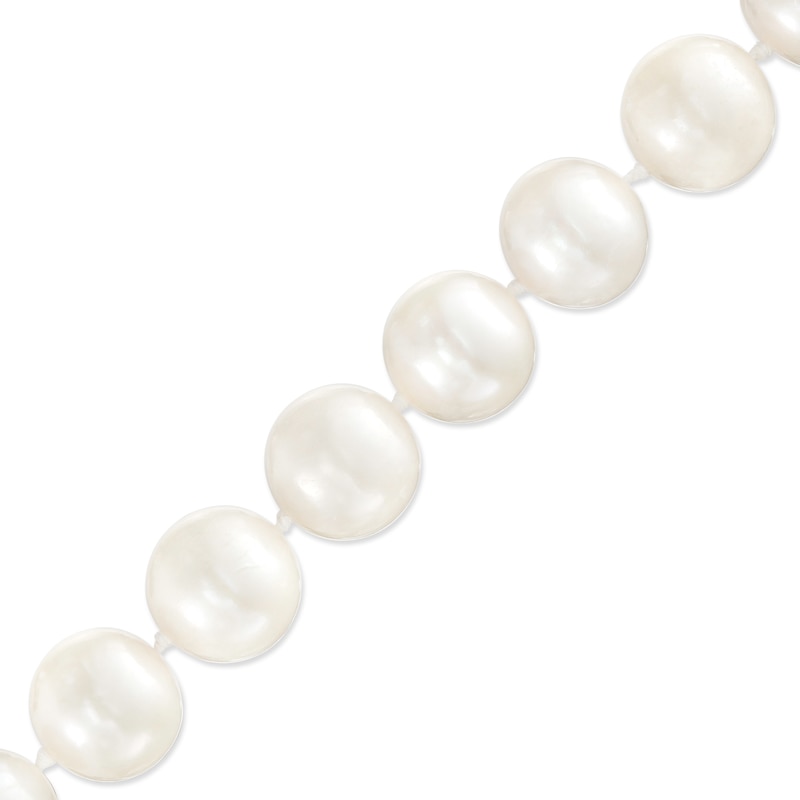 Cultured Freshwater Pearl Two Row Bracelet in 14K Yellow Gold