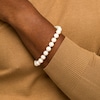 Thumbnail Image 2 of 8.5-9.5mm Freshwater Cultured Pearl Strand Bracelet with 14K Gold Clasp – 8.5"
