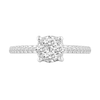 Thumbnail Image 4 of 3/4 CT. T.W. Multi-Diamond Engagement Ring in 14K White Gold