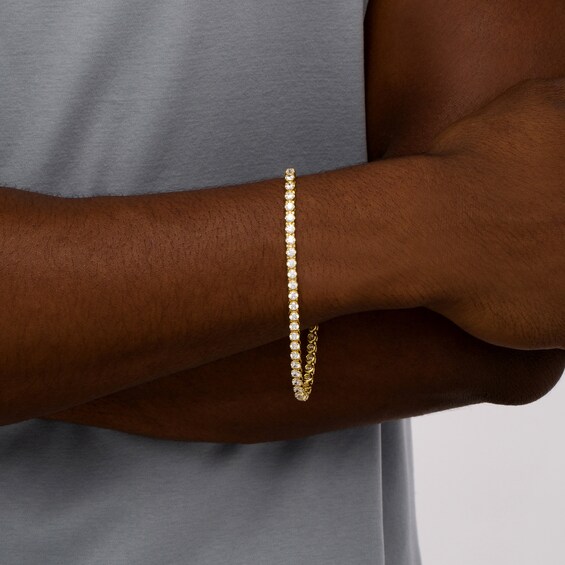 7 CT. T.w. Certified Lab-Grown Diamond Tennis Bracelet in 14K Gold (F/Si2) â 8.47"
