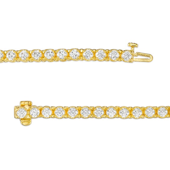7 CT. T.w. Certified Lab-Grown Diamond Tennis Bracelet in 14K Gold (F/Si2) â 8.47"