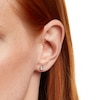 Thumbnail Image 2 of 7/8 CT. T.W. Diamond Solitaire Stud Earrings in 10K White Gold (J/I3)