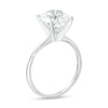 Thumbnail Image 2 of 4 CT. Certified Lab-Created Diamond Solitaire Engagement Ring in 14K White Gold (F/VS2)