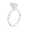 Thumbnail Image 2 of 1-1/2 CT. Certified Pear-Shaped Lab-Created Diamond Solitaire Engagement Ring in 14K White Gold (F/VS2)