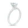 Thumbnail Image 2 of 1 CT. Certified Pear-Shaped Lab-Created Diamond Solitaire Engagement Ring in 14K White Gold (F/VS2)