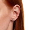 Thumbnail Image 2 of 1 CT. T.W. Diamond Solitaire Stud Earrings in 14K Gold (J/I3)