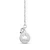 Thumbnail Image 2 of Enchanted Disney Belle 1/15 CT. T.W. Diamond Teacup in Sterling Silver and 10K Gold – 19"