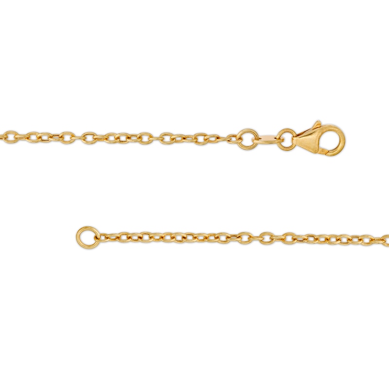 Mariner-Style Link Trio Bracelet in 10K Gold – 7.5"