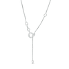 Thumbnail Image 3 of 1/2 CT. T.W. Certified Lab-Grown Diamond Flower Pendant in 14K White Gold (F/SI2)