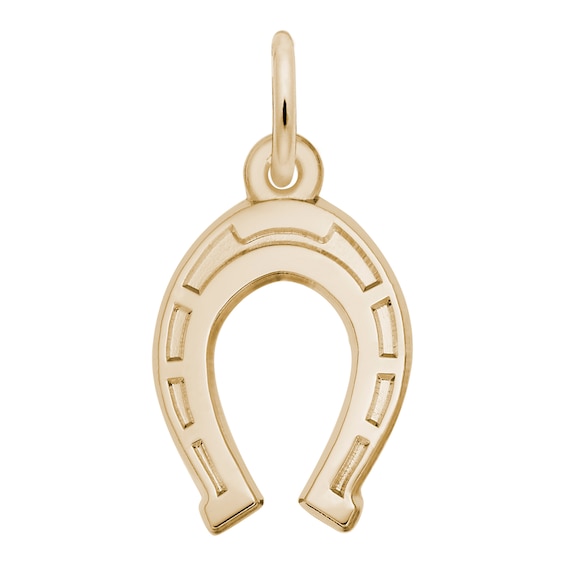 Rembrandt CharmsÂ® Horseshoe in 14K Gold