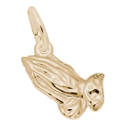 Rembrandt Charms® Praying Hands in 14K Gold
