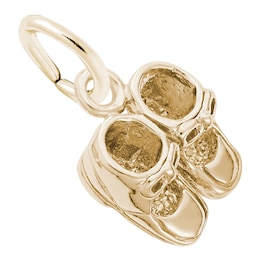 Rembrandt Charms® Baby Booties in 14K Gold