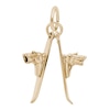 Thumbnail Image 0 of Rembrandt Charms® Skis in 14K Gold