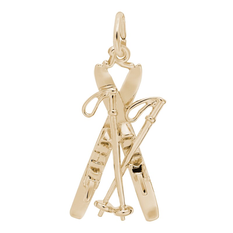 Rembrandt Charms® Ski Gear in 14K Gold