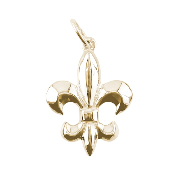 Rembrandt Charms® Fleur-de-Lis in 14K Gold