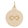 Thumbnail Image 0 of Rembrandt Charms® Infinity Symbol Disc in 14K Gold