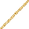 Thumbnail Image 1 of 4.0mm Diamond-Cut Glitter Rope Chain Bracelet in Hollow 10K Gold – 8.5"