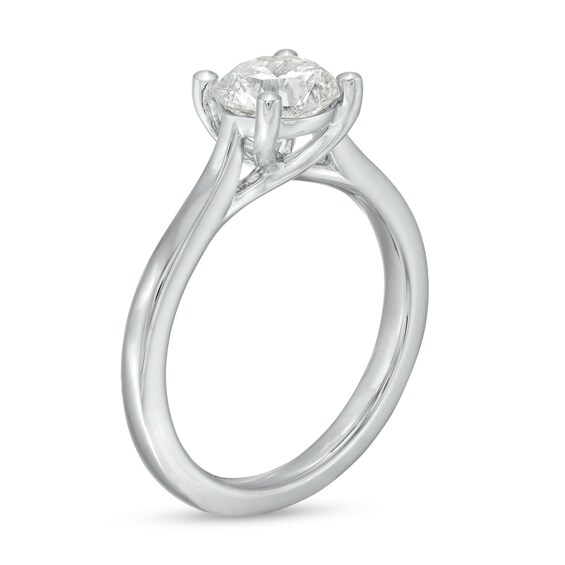 Celebration Infiniteâ¢ 2 CT. Certified Diamond Solitaire Engagement Ring in 14K White Gold (I/Si2)